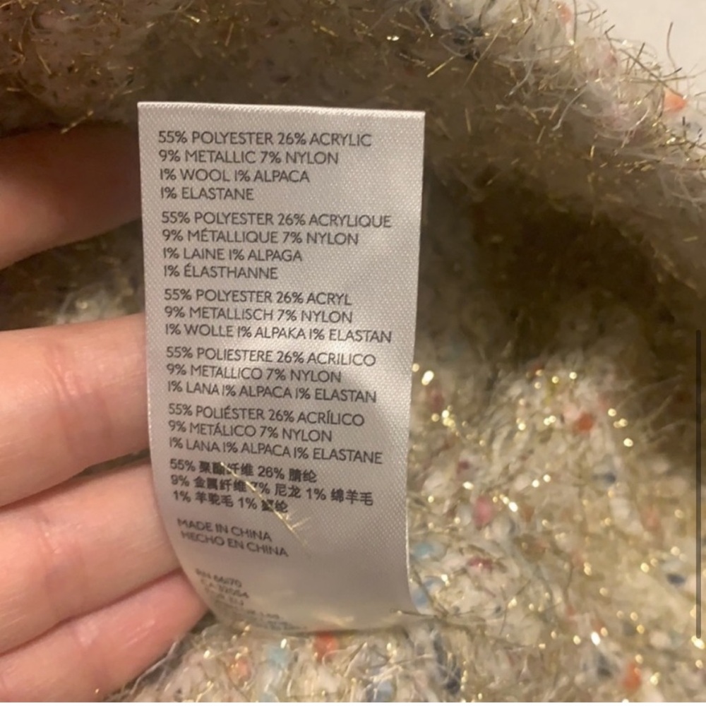 NWT anthro shimmer cardigan - Picture 5 of 8